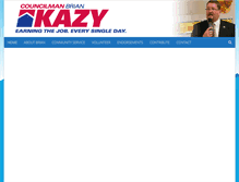 Tablet Screenshot of briankazy.com